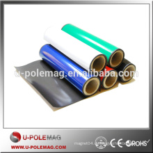 Flexibler anisotroper Gummimagnet mit Farbe PVC